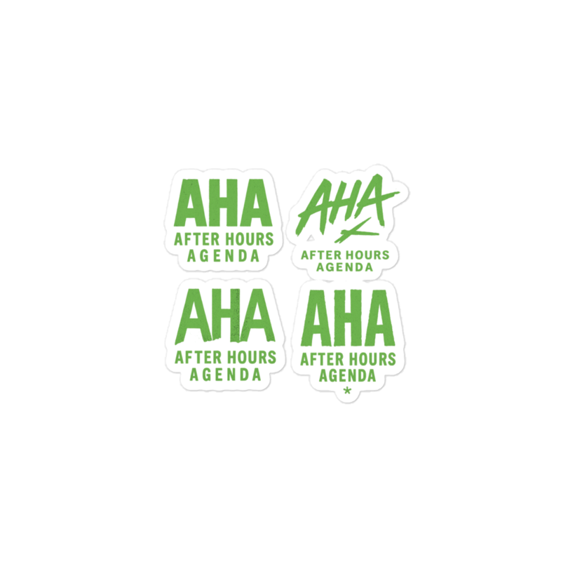 Branded White Bubble-free Stickers