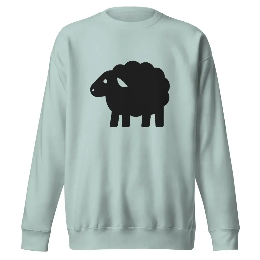 Black Sheep - Mint Unisex Premium Sweatshirt