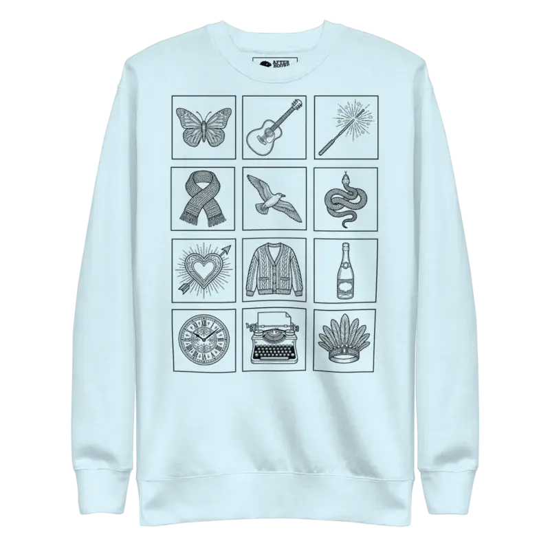 Eras To Remember - Light Blue Unisex Premium Sweatshirt