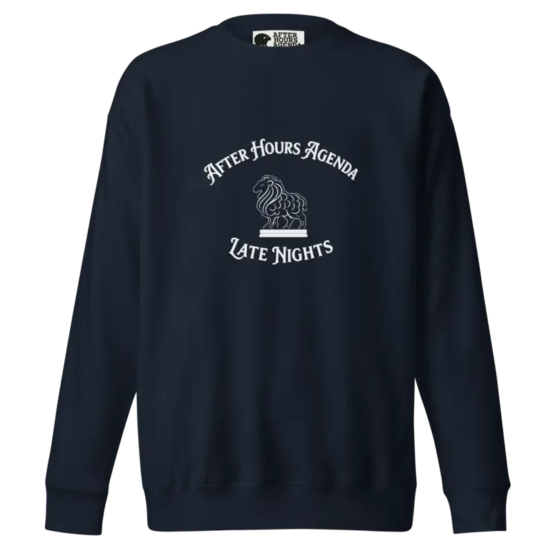 Not A $220 Sweater - Navy Unisex Premium Sweatshirt