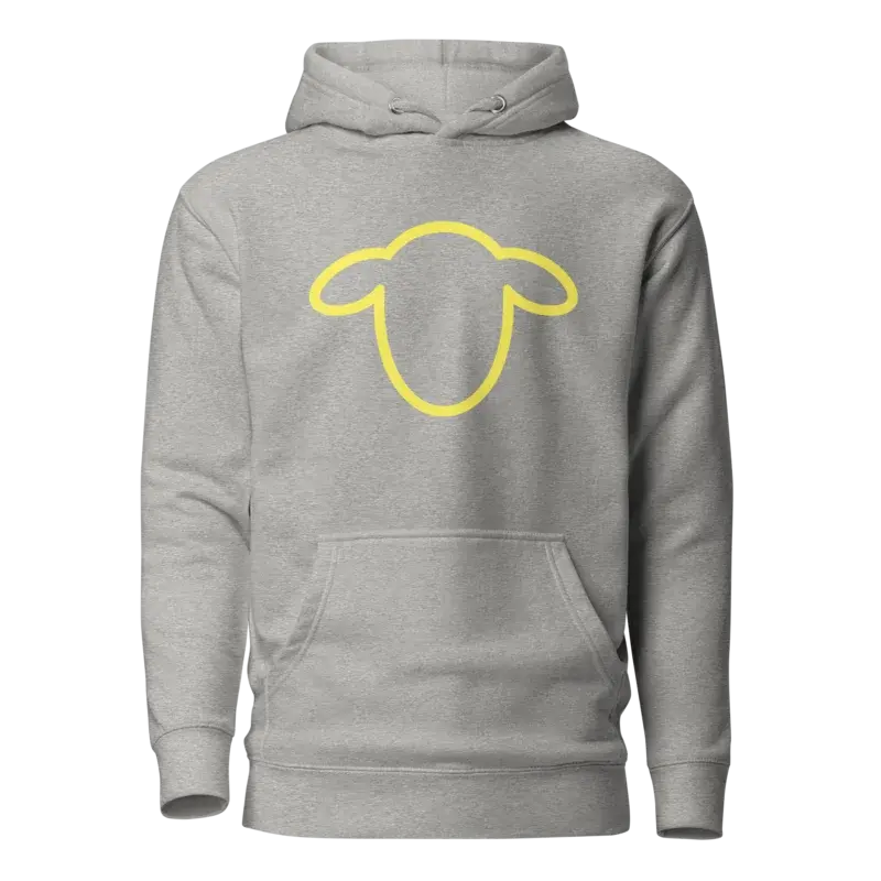 Sheep Min - Grey Unisex Hoodie
