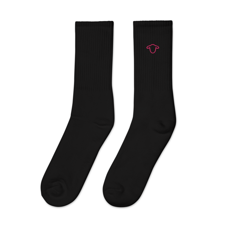 Black Sheep - Black, Grey, or White Comfy Socks