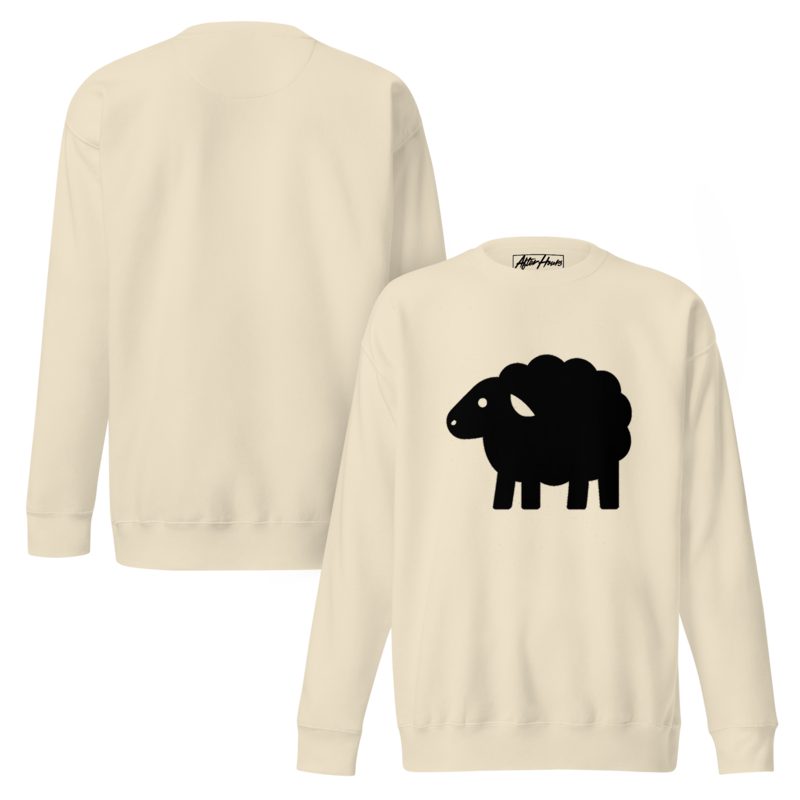 Black Sheep - Bone Unisex Premium Sweatshirt