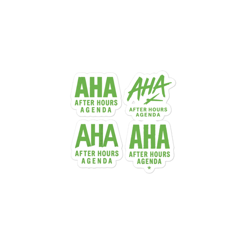 Branded White Bubble-free Stickers