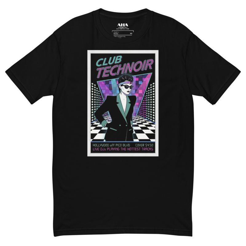 Club TechNoir - Black Unisex Short Sleeve T-shirt