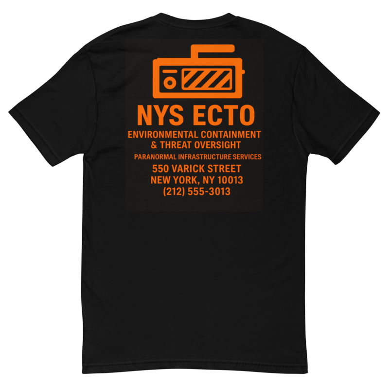 NYS ECTO - Black Short Sleeve T-shirt
